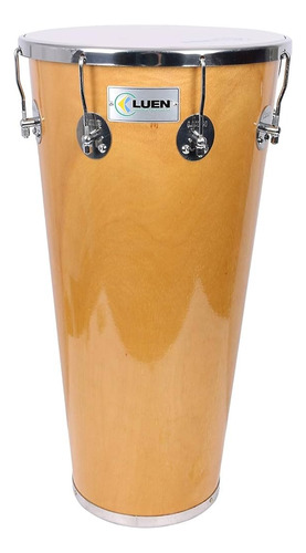 Timba 70x13  Samba Pagode Percussão Luen Mard. Verniz Cromad