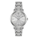 Reloj Bulova Stainless Steel Bracelet Original Time Square