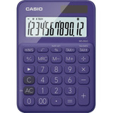 Calculadora De Escritorio Casio My Style Ms-20uc Color Morado