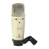 Microfono Behringer C-3 Condenser Multipatron Grabarción C-3
