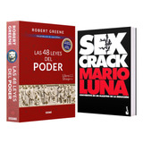 48 Leyes Del Poder R + Sex Crack Mario Luna Pack 2 Libros