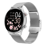 Reloj Smart Watch Carrello Ak50 Llamadas Fitness Bt - Plata