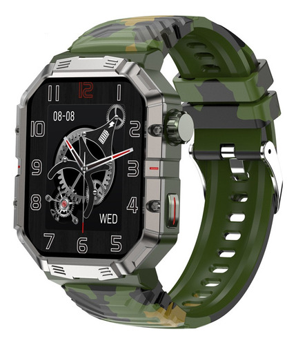 Para Reloj Inteligente Hombre 2.02 Deportivo Militar