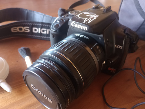 Como Nueva,250disp/camara Reflex Canon Eos Digital Rebel Xti