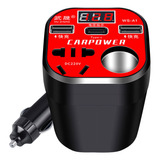 Inversor De Coche W De 12 V, 24 V, Universal A 220 V, Toma D