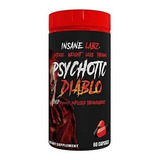 Termogénico Psychotic Diablo Insane Labz 60 Cápsulas L