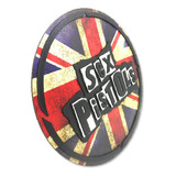 Placa Decorativa Banda Inglesa Punk Rock Relevo Bar P425