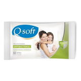 Qsoft Toallitas Humedas Antibacteriales Hipoalergenicas 30 U