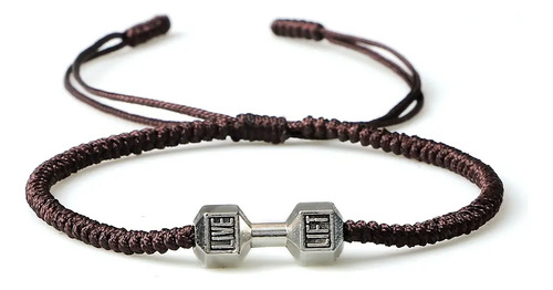 Pulsera Hilo Colores Pesa Lift Unisex Ajustable Fitnes B671