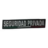 Parche Insignia Táctica Pvc Seguridad Privada Para Chaleco