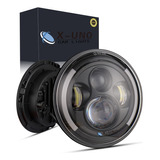 7'' Faro Led  Redondo Jeep/moto | Alto/ Bajo | Ojos De Ángel