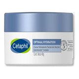 Cetaphil Optimal Hydration Crema Facial Hidratante Noche 48g Tipo De Piel Seca Y Sensible