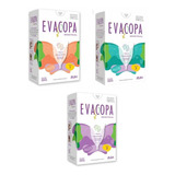 Kit Eva Copa Menstrual Silicona Ecológica Talle 1 2 Y 3 