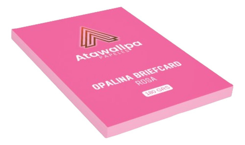 Opalina Cartulina A4 20 Hojas 180 Grs Briefcard Color