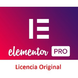 Elementor Pro Wordpress Plugin Licencia Original