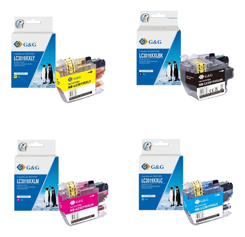 Lc3019 Xl Cartridge Para Pack 4 Colores