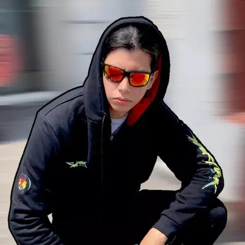 Chamarra Cyberpunk 2077 Night City Con Capucha