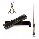 Varitas Magicas De Harry Potter En Caja Olivanders Colgante