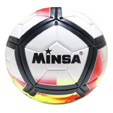 Balón De Fútbol Marca Minsa, Talla 4 Tpu