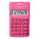 Calculadora 8 Dígitos Hl-815l Pink Casio