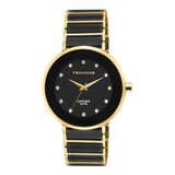 Relógio Technos Feminino Elegance Cerâmica Safira 2035lmm/4p