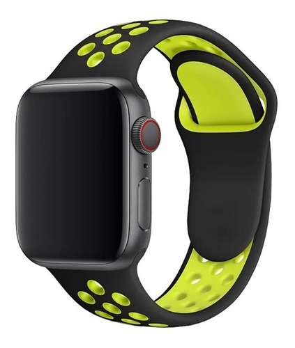 Correa Compatible Todas Series Apple Watch Doble Color
