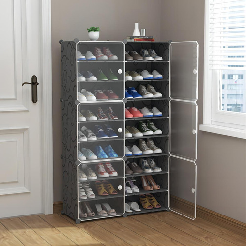 Zapatero Armable Mueble Moderno Cajas Organizadores Estante 