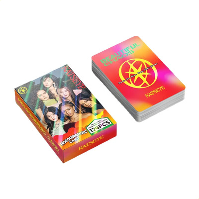 Mxzb 124 Tarjetas Lomo Adhesivas Coleccionables Katseye