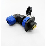 Conector 14 Vias Ip68 A Prova D´água Sd20 Maquina Agrícola