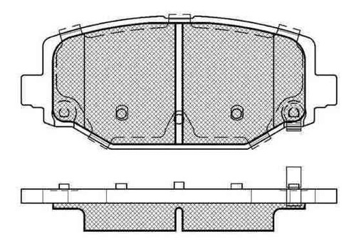 Pastillas Freno Para Dodge-chrysler G Caravan 2.8-3.3-3.6 Cr Foto 2