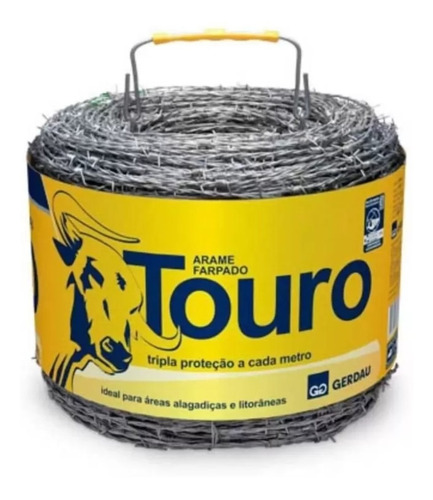 Arame Farpado Touro 1,6mm 250m Gerdau