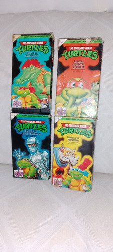 Vhs Las Tortugas Ninja Nueva Serie Malos Muchachos 