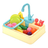 Juegos De Cocina De Juguete For Niñas Fregadero Amarillo