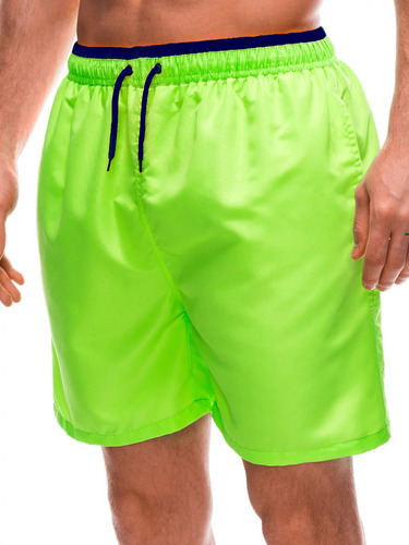 Traje De Baño De Pantalones Cortos Playa Casual Para Hombre