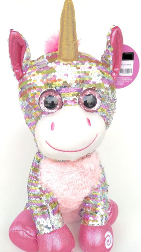 Peluche Multicolor Lentejuela Unicornio, Poodle O Conejo