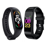 Smartwatch Reloj 115 Plus Combo + Smartband Inteligente M7 