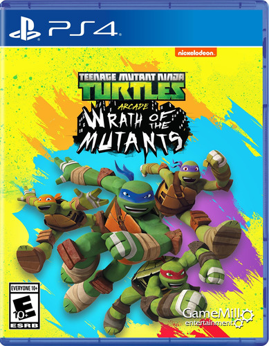 Tortugas Ninja Arcade Wrath Of The Mutants Nuevo  Ps4
