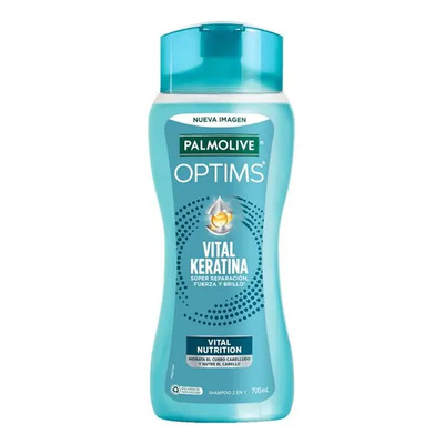 Shampoo Palmolive Optims 2 en 1 Nivel 4 700ml | Meses sin interés