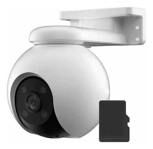 Ezviz Cámara H8-2k-plus-128 Pt Wifi 3mp Con Microsd 128gb