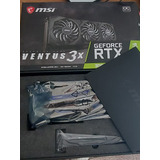 Placa De Video Nvidia Msi Ventus 3 Geforce Rtx 3080, 10gb.