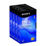 Cassette Vhs Sony Premium 6hrs T120 Nuevo