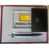 Porta Plumas Sheaffer J07, Con Pluma Fuente Punto De Oro 14k