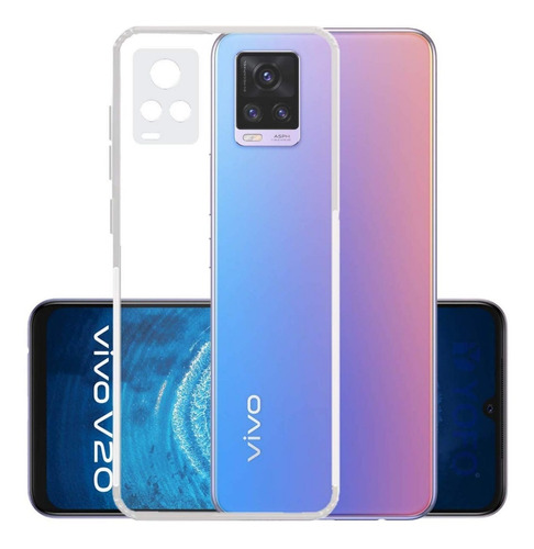 Estuche Rígido Transparente Para Vivo V21