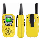 Walkie Talkie Set 2 Radios For Niños Con Alcance De 6 Km