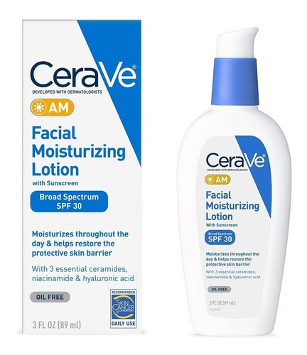 Cerave Am Loción Hidratante Facial 89 M - mL a $921