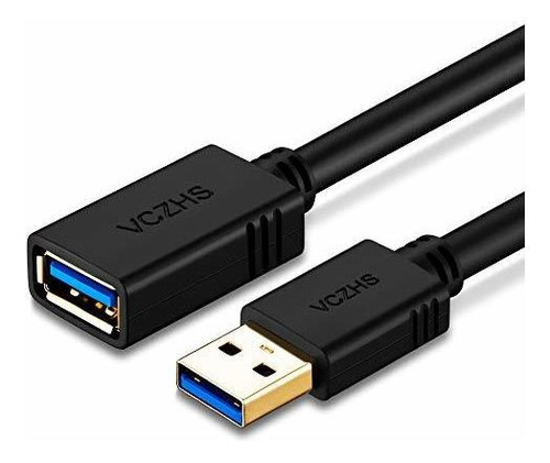 Usb 3 0 Vczhs Cable De Extensión 2 Pack De 6 Pies De C...