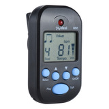 Metronome Digital.beat Tempo Musical Black Mini Para Clip