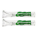 2 Piteiras De Vidro King Bong Fina 4mm Glass Tips 2 Unidades