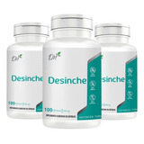 Combo 3un Desinche Body  500mg 300 Cáps Denature Termogênico