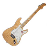 Guitarra Electrica Sx Stratocaster Ash Series Natural